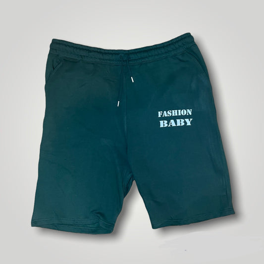 FB Shorts (Green and White)